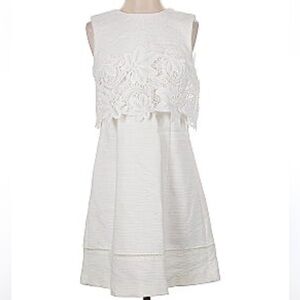 🇪🇸🐠Ivy & Blu ivory dress lace overlay 2